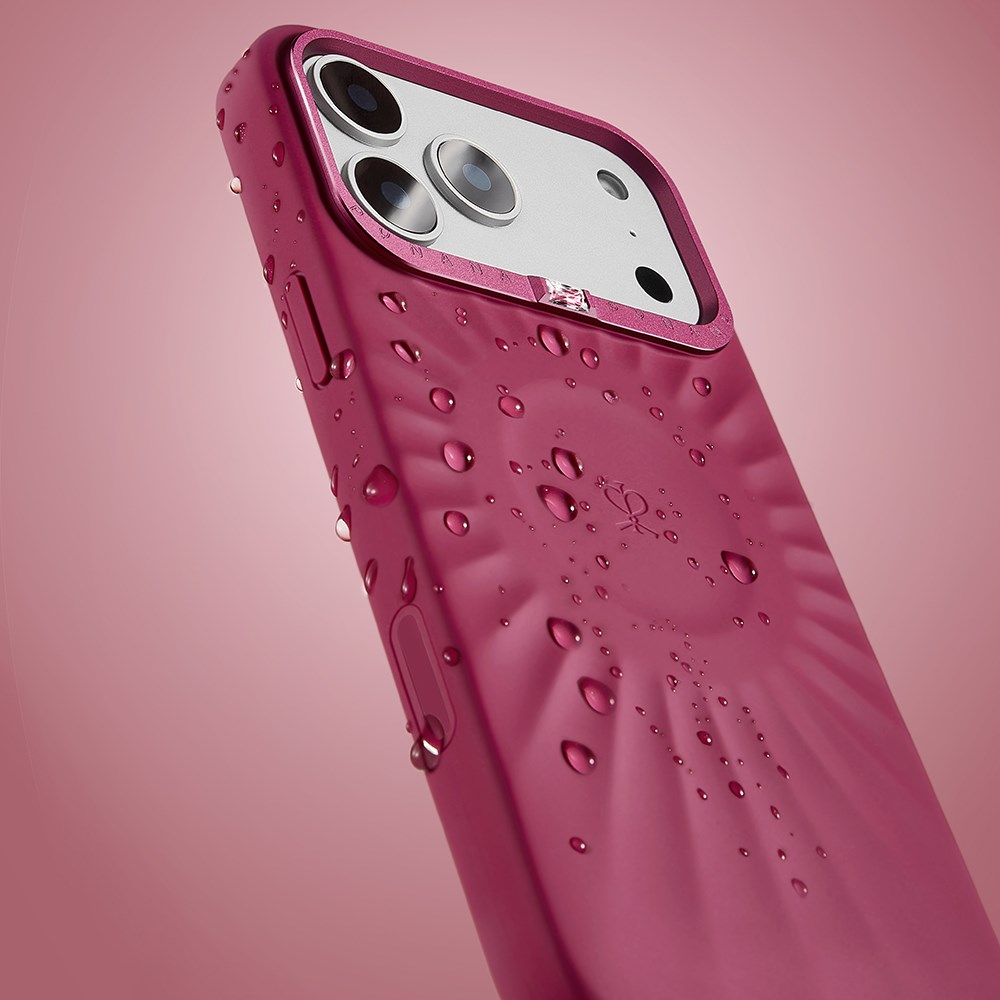 Apple iPhone 16 Pro Kılıf Kabartma Tasarımlı Metal Kamera Çerçeveli Pynana Starlight Serisi Kapak