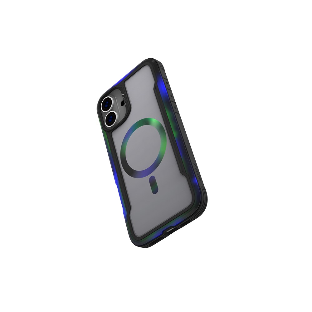Apple iPhone 16 Pro Kılıf M-safe Şarj Özellikli Airbagli Raptic Shield 2.0 Serisi Şeffaf Arka Yüzey Kapak