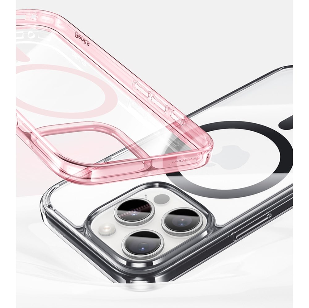 Apple iPhone 16 Pro Kılıf M-safe Şarj Özellikli Airbagli Şeffaf Benks LucentPro Serisi Kapak