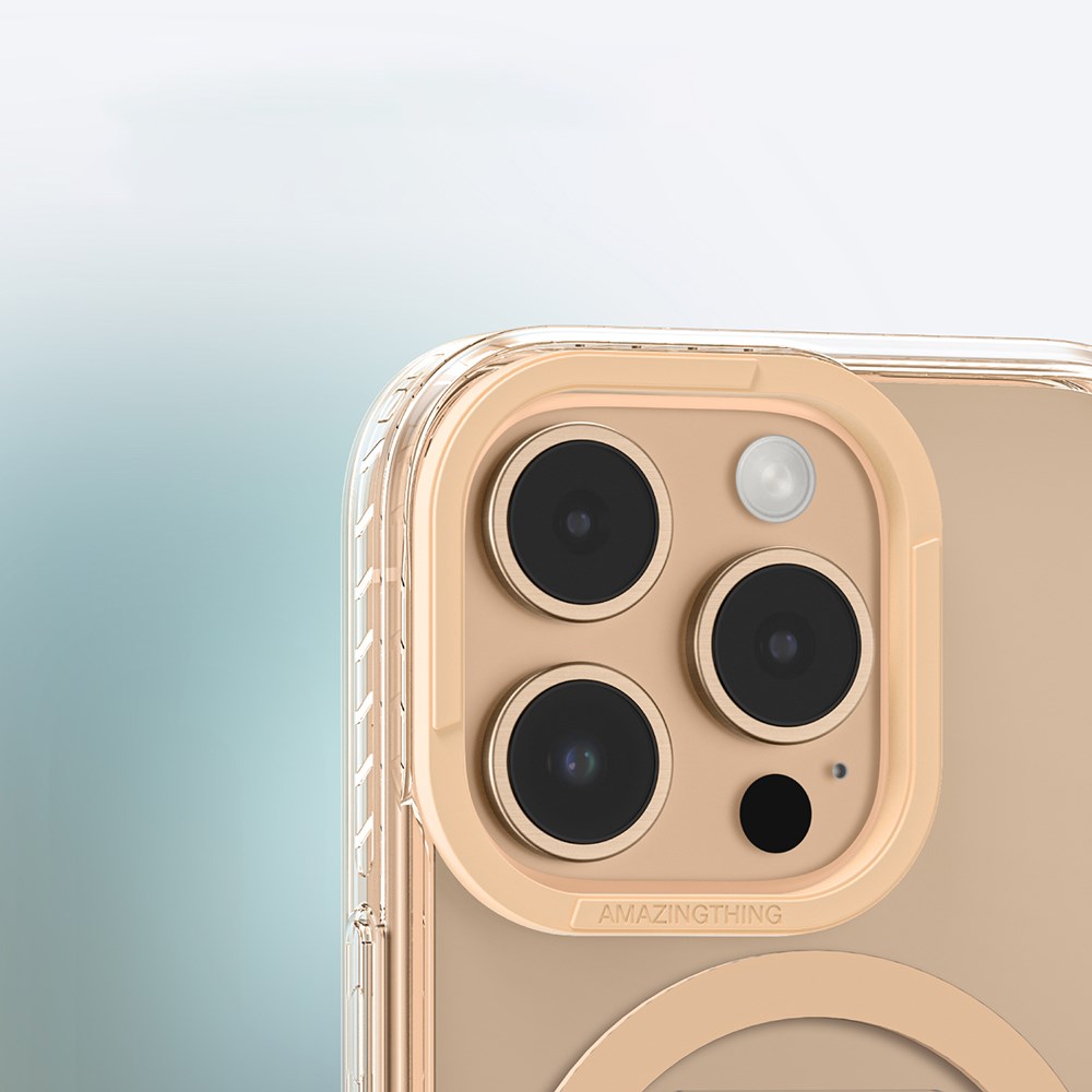 Apple iPhone 16 Pro Kılıf M-safe Şarj Özellikli Standlı Amazingthing Titan Pro Plus Kapak