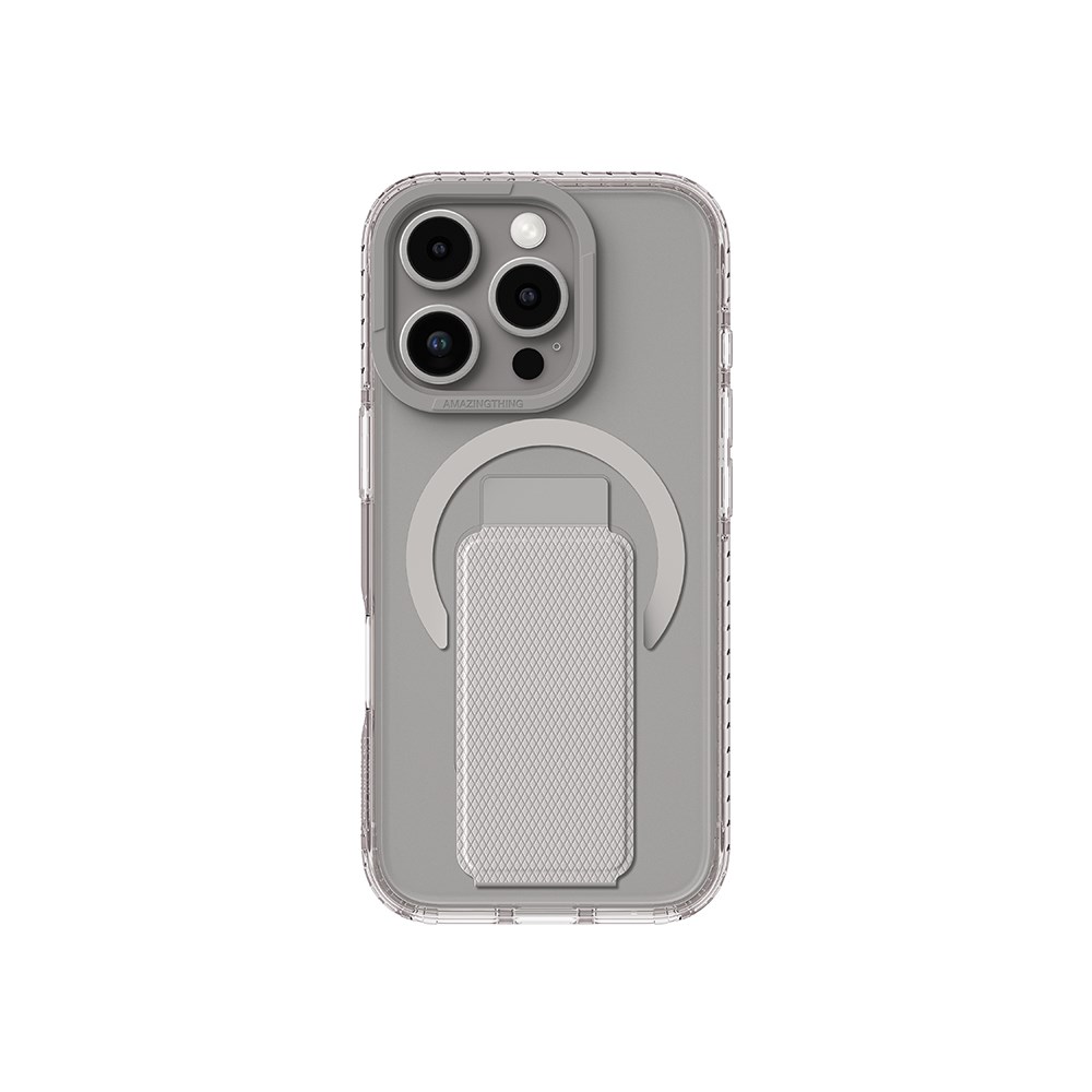 Apple iPhone 16 Pro Kılıf M-safe Şarj Özellikli Standlı Amazingthing Titan Pro Plus Kapak