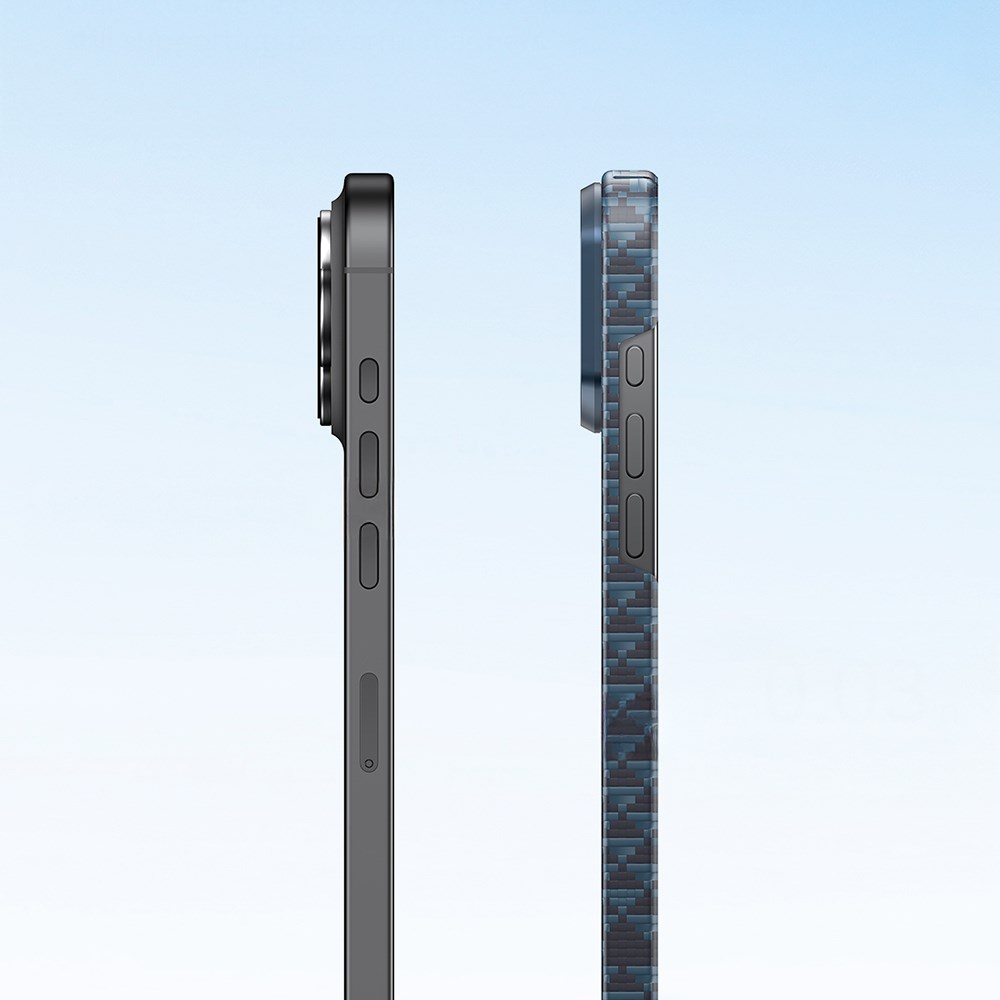 Apple iPhone 16 Pro Kılıf M-safe Şarj Özellikli Raptic Aramid Skin Origin Serisi Kapak