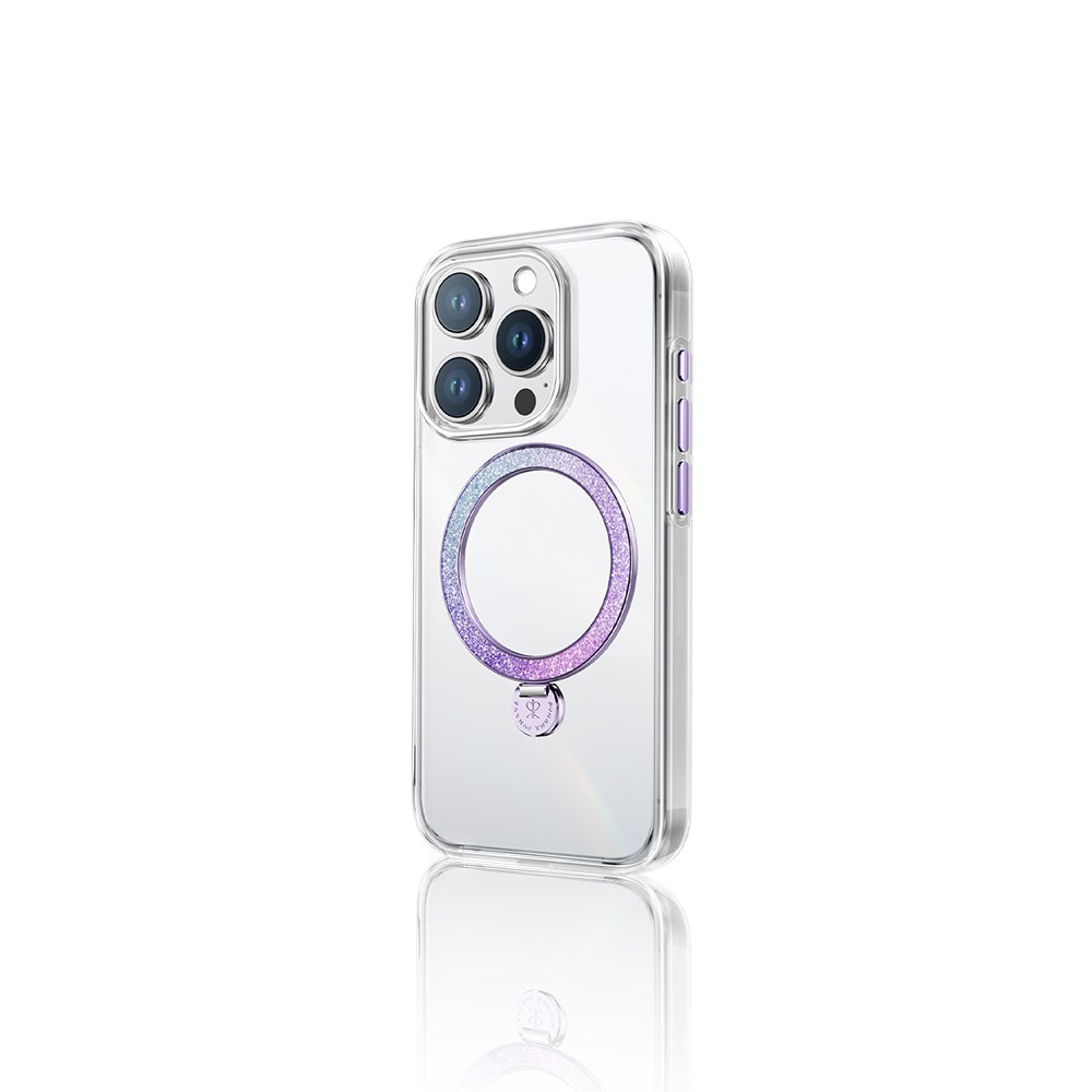 Apple iPhone 16 Pro Kılıf M-safe Şarj Özellikli Standlı Pynana Dancing Streamer Serisi Kapak