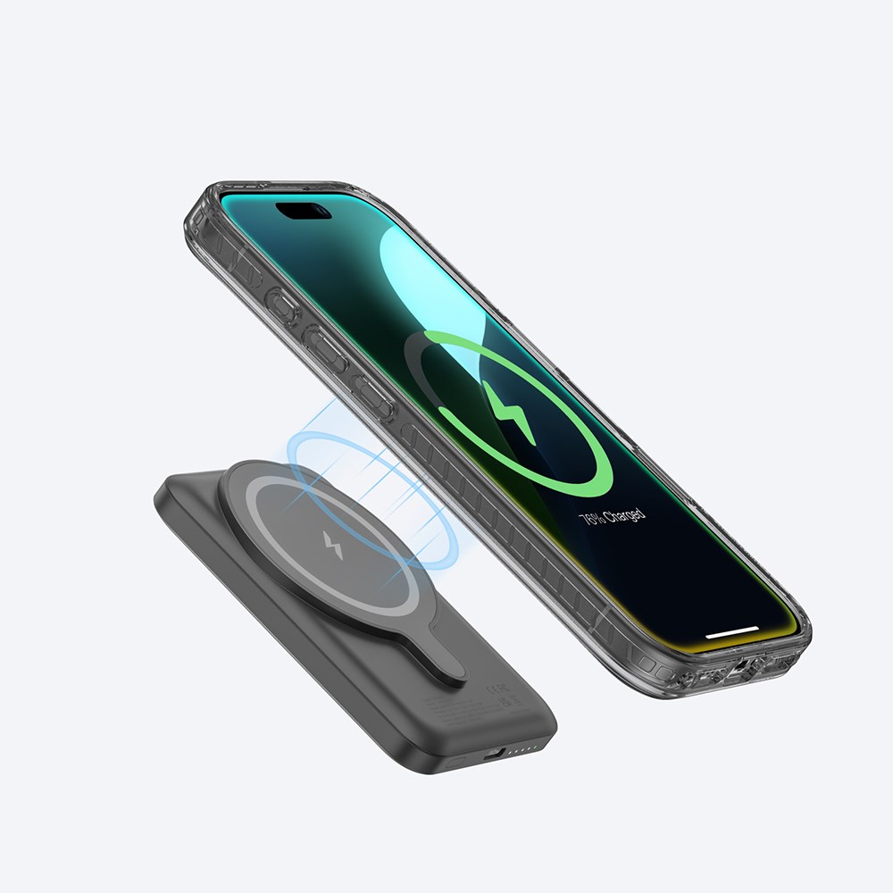 Apple iPhone 16 Pro Kılıf M-safe Şarj Özellikli Standlı Amazingthing Titan Pro Plus Kapak