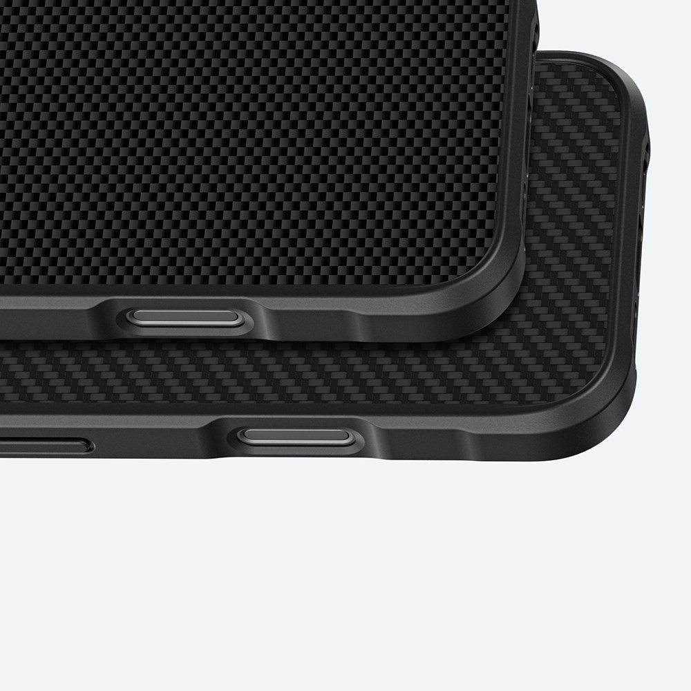 Apple iPhone 16 Pro Kılıf M-safe Şarj Özellikli 600D Aramid Fiber Amazingthing Titan Max Serisi Kapak