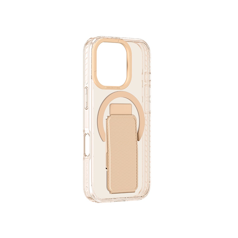 Apple iPhone 16 Pro Kılıf M-safe Şarj Özellikli Standlı Amazingthing Titan Pro Plus Kapak