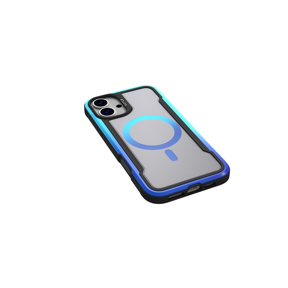 Apple iPhone 16 Pro Kılıf M-safe Şarj Özellikli Airbagli Raptic Shield 2.0 Serisi Şeffaf Arka Yüzey Kapak