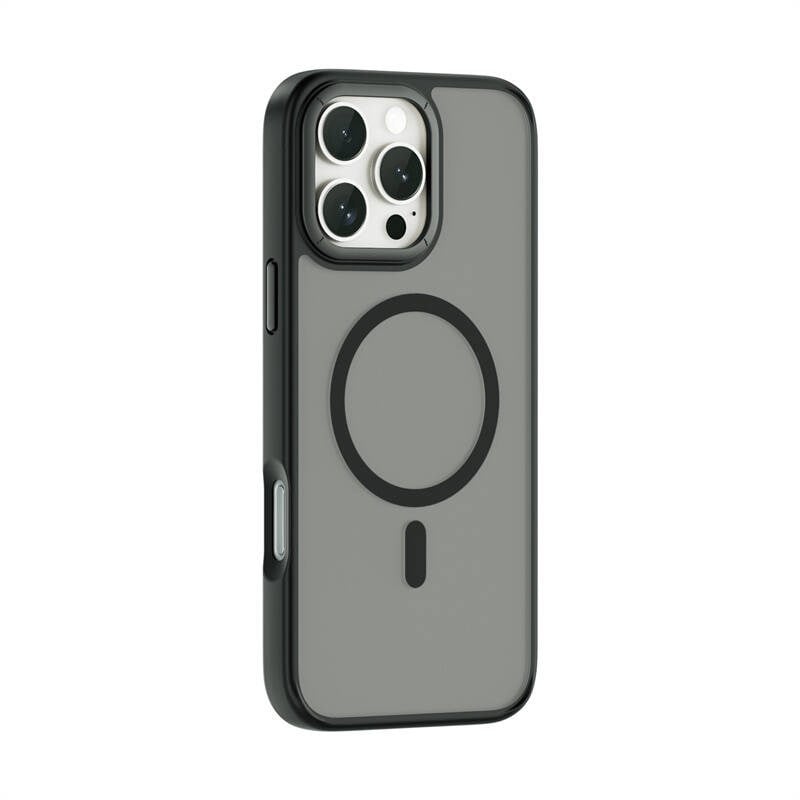 Apple iPhone 16 Pro Kılıf Wiwu FGG-012 ArmorPro Serisi M-safe Şarj Özellikli Parmak İzi Bırakmayan Kılıf