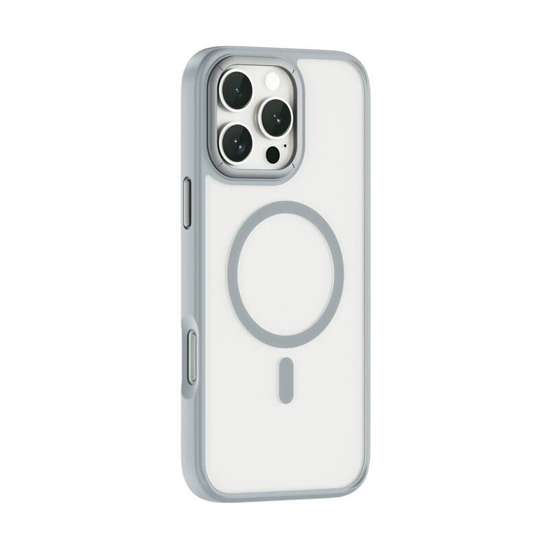 Apple iPhone 16 Pro Kılıf Wiwu FGG-012 ArmorPro Serisi M-safe Şarj Özellikli Parmak İzi Bırakmayan Kılıf