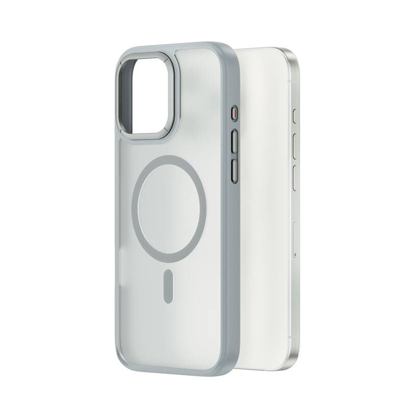 Apple iPhone 16 Pro Kılıf Wiwu FGG-012 ArmorPro Serisi M-safe Şarj Özellikli Parmak İzi Bırakmayan Kılıf