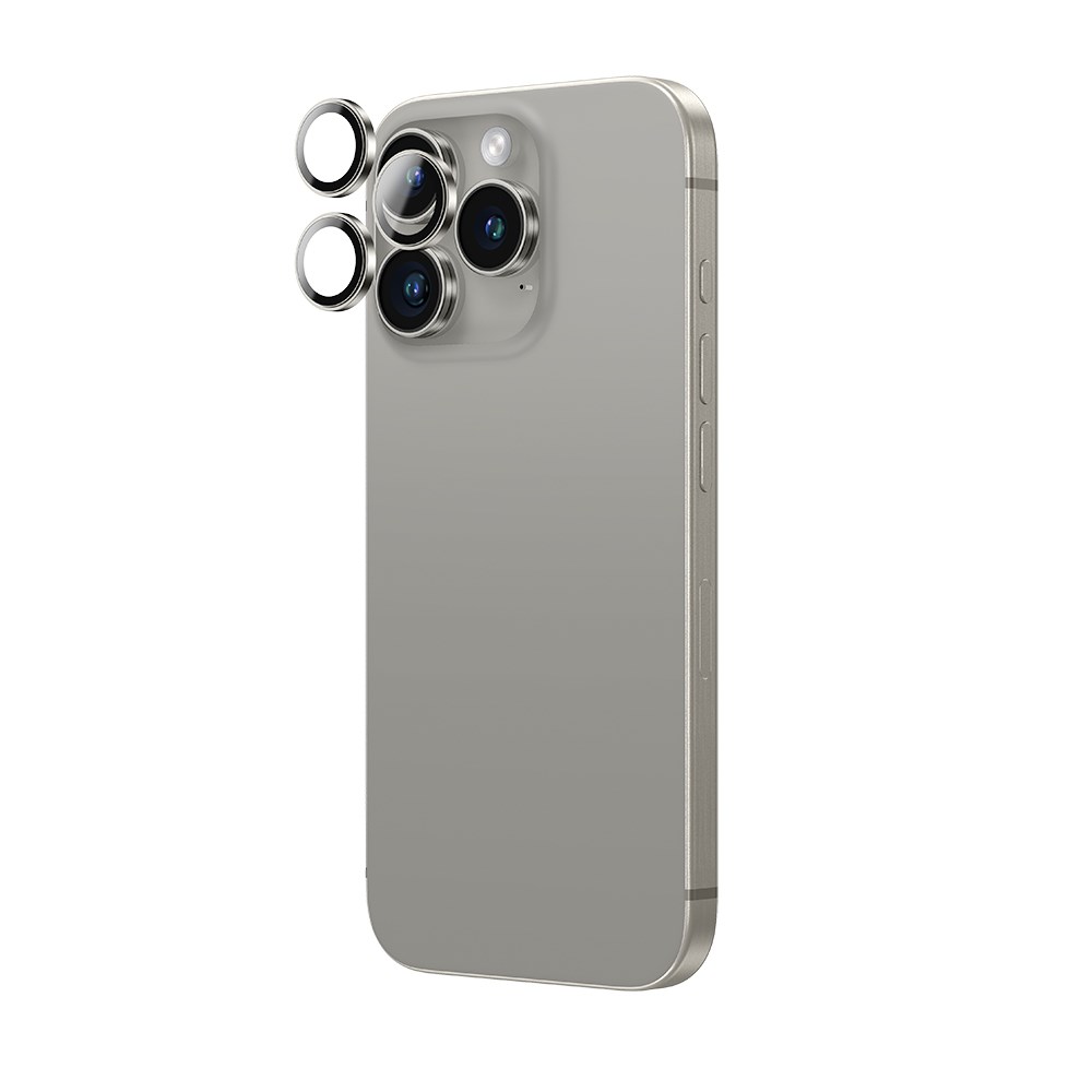 Apple iPhone 16 Pro Max Amazingthing Anti Reflective Kamera Lens Koruyucu + Kolay Uygulama Aparatlı