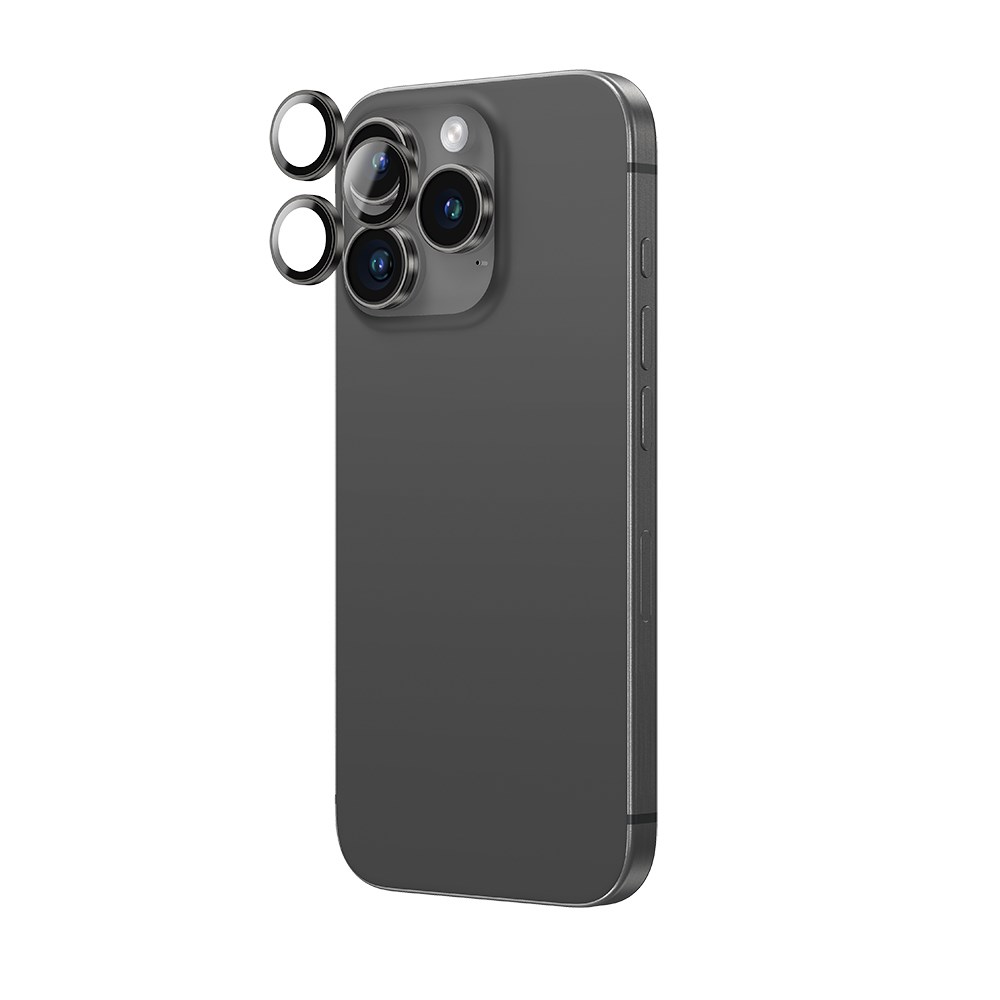 Apple iPhone 16 Pro Max Amazingthing Anti Reflective Kamera Lens Koruyucu + Kolay Uygulama Aparatlı