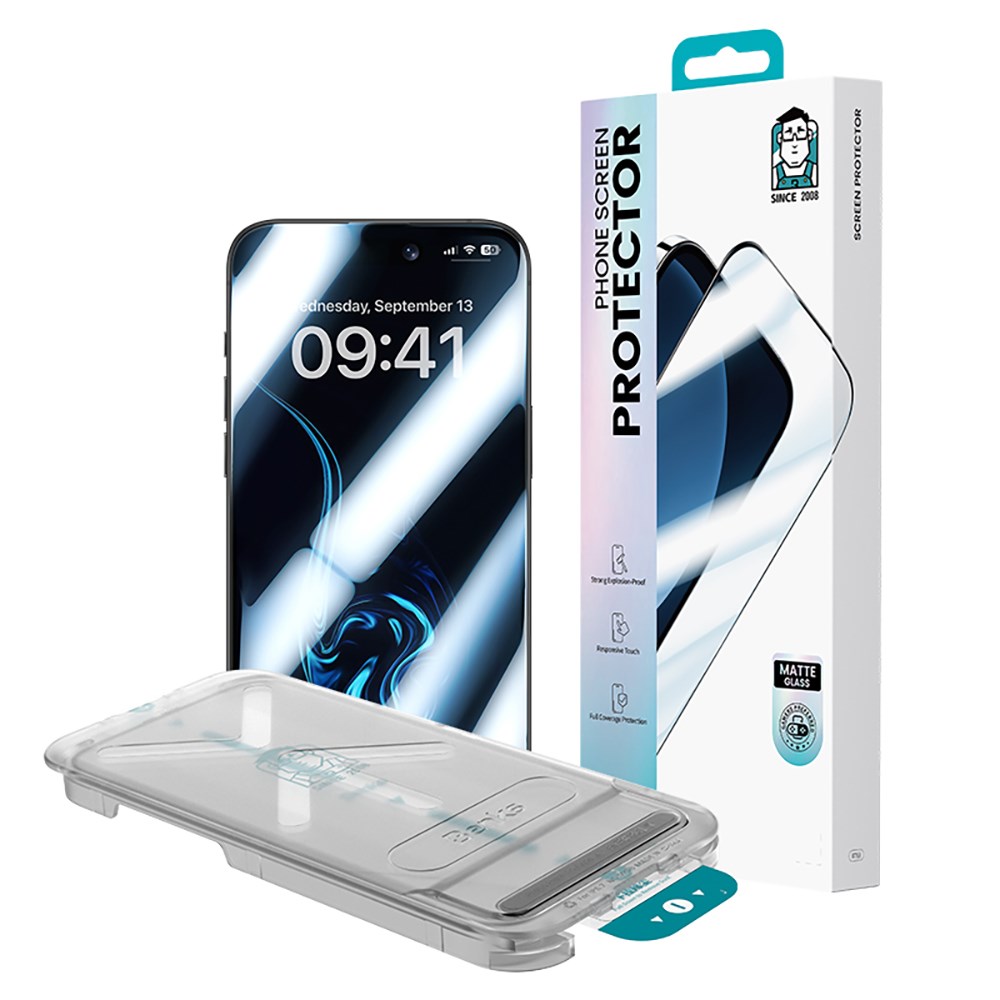 Apple iPhone 16 Pro Max Benks JoyTouch 0.3mm Mat Oyun Ekran Koruyucu + Kolay Uygulama Aparatı