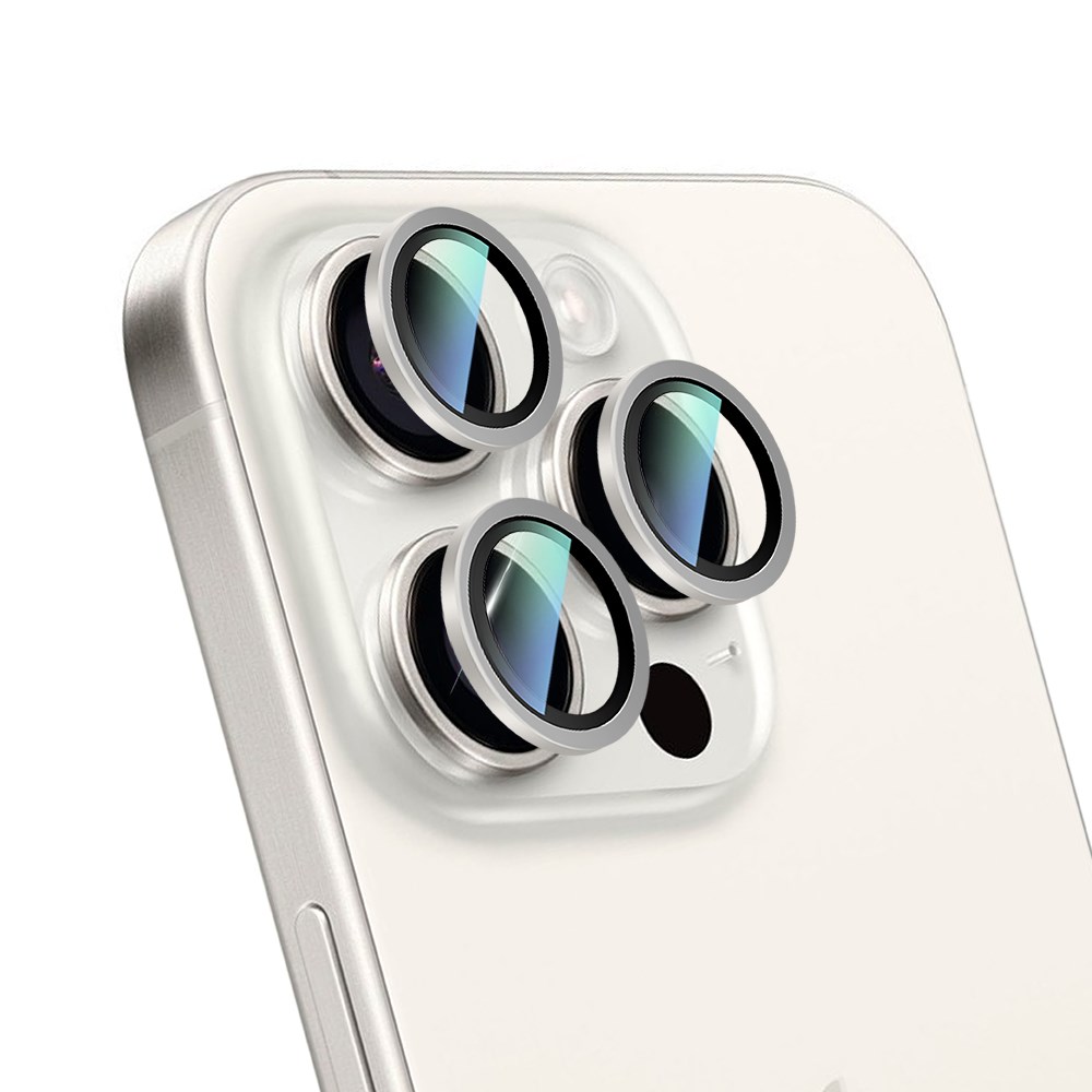 Apple iPhone 16 Pro Max CaseWorld Alloy Two-Color Serisi Lens Koruyucu
