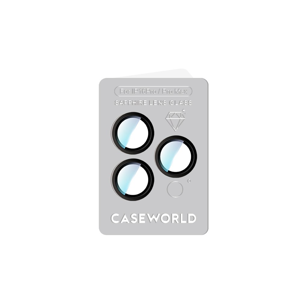 Apple iPhone 16 Pro Max CaseWorld Sapphire Serisi Anti Reflective Lens Koruyucu