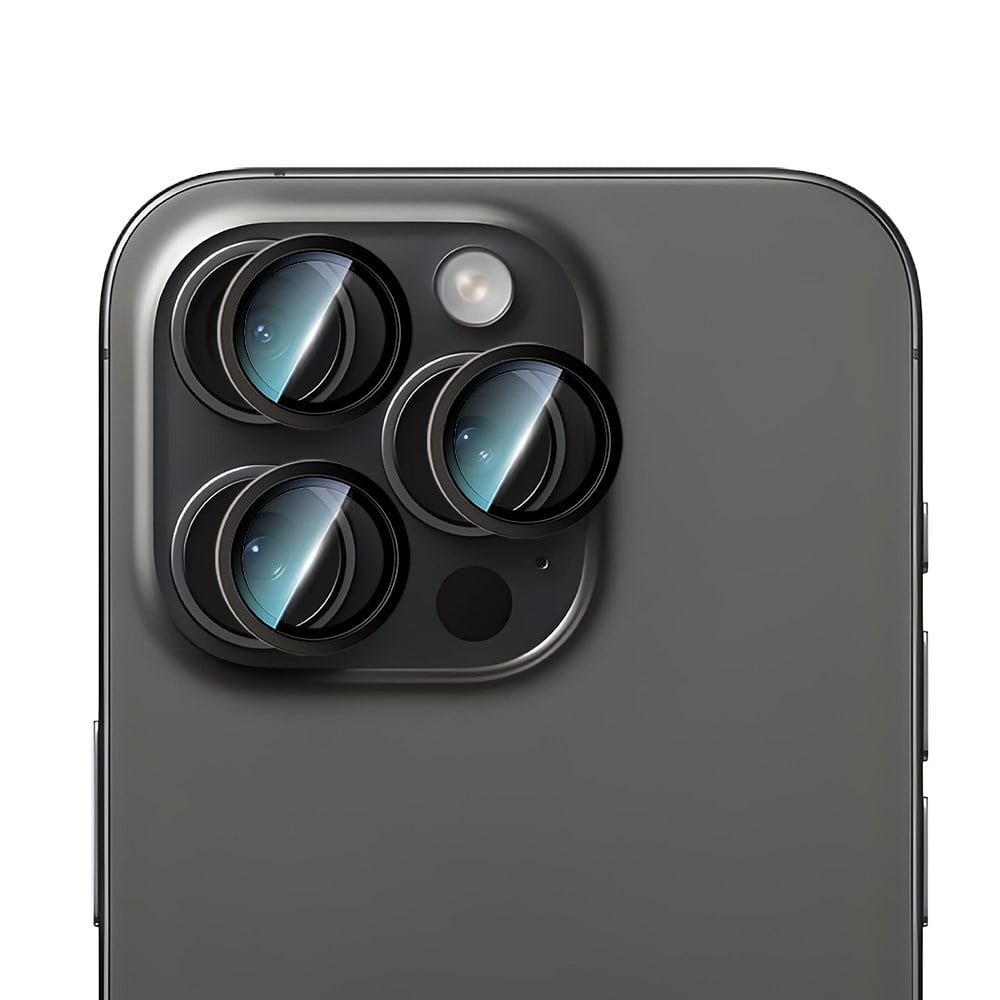 Apple iPhone 16 Pro Max CaseWorld Sapphire Serisi Anti Reflective Lens Koruyucu