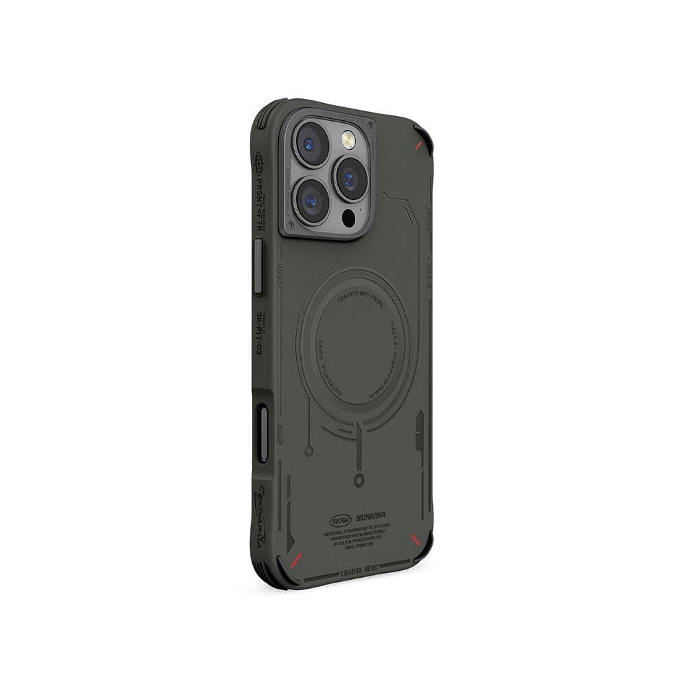 Apple iPhone 16 Pro Max Kılıf M-safe Şarj Özellikli Deri Görünümlü Native Union 2024 Active Serisi Kapak