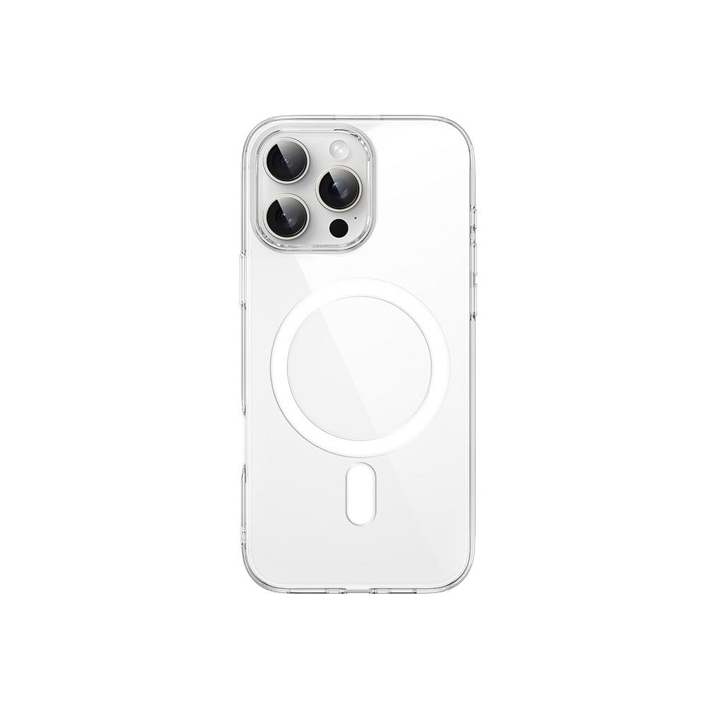Apple iPhone 16 Pro Max Kılıf M-safe Şarj Özellikli Wiwu YXK-207 Invisible Pro Sert PC Kapak