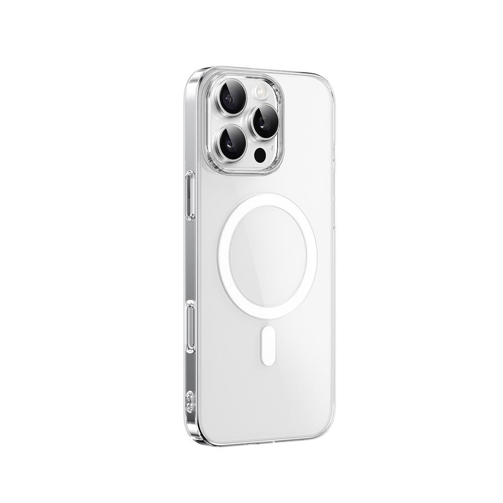 Apple iPhone 16 Pro Max Kılıf M-safe Şarj Özellikli Wiwu YXK-207 Invisible Pro Sert PC Kapak