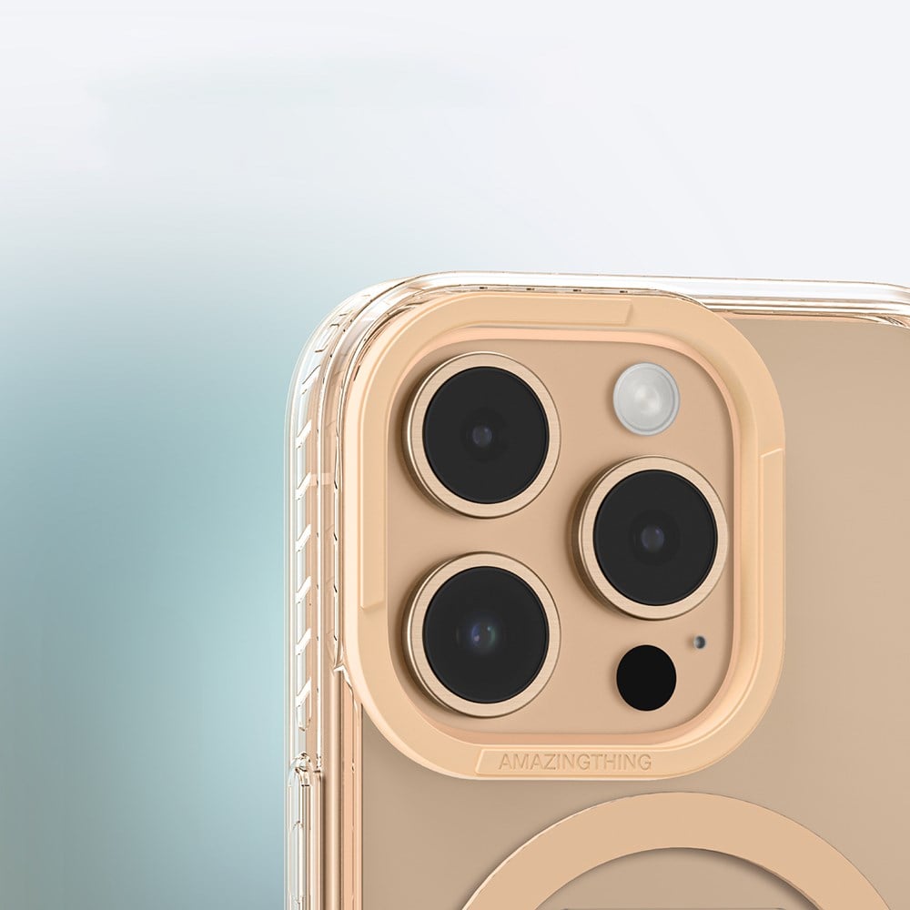 Apple iPhone 16 Pro Max Kılıf M-safe Şarj Özellikli Standlı Amazingthing Titan Pro Plus Kapak