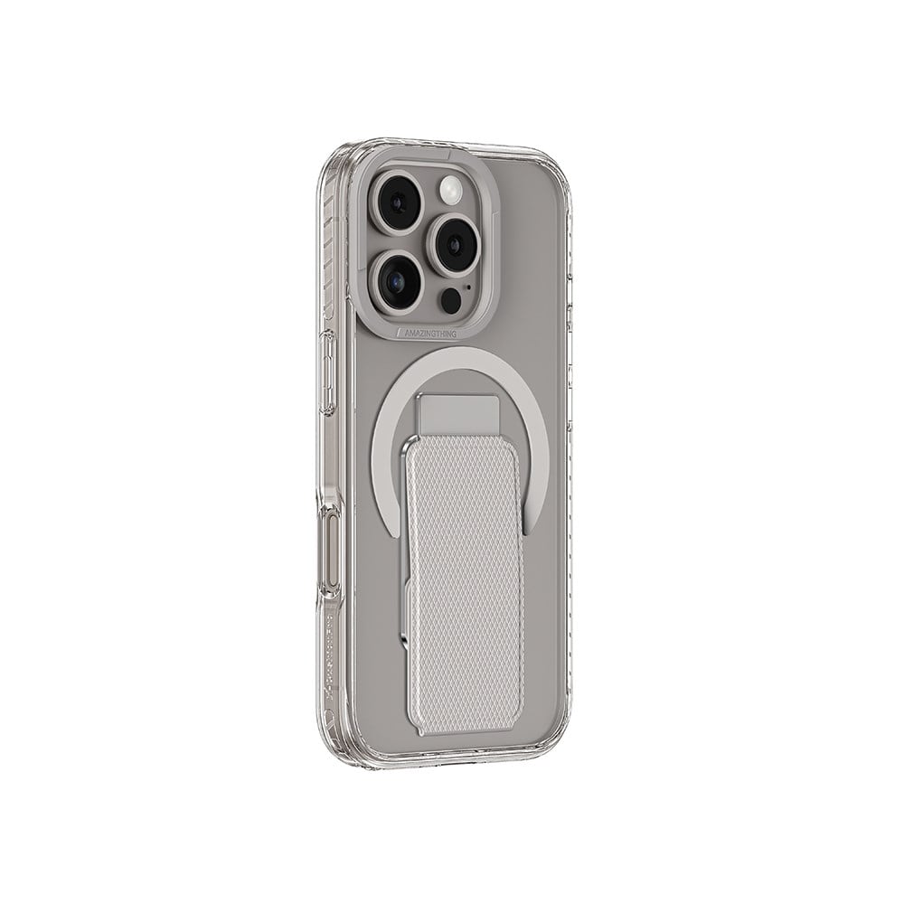 Apple iPhone 16 Pro Max Kılıf M-safe Şarj Özellikli Standlı Amazingthing Titan Pro Plus Kapak