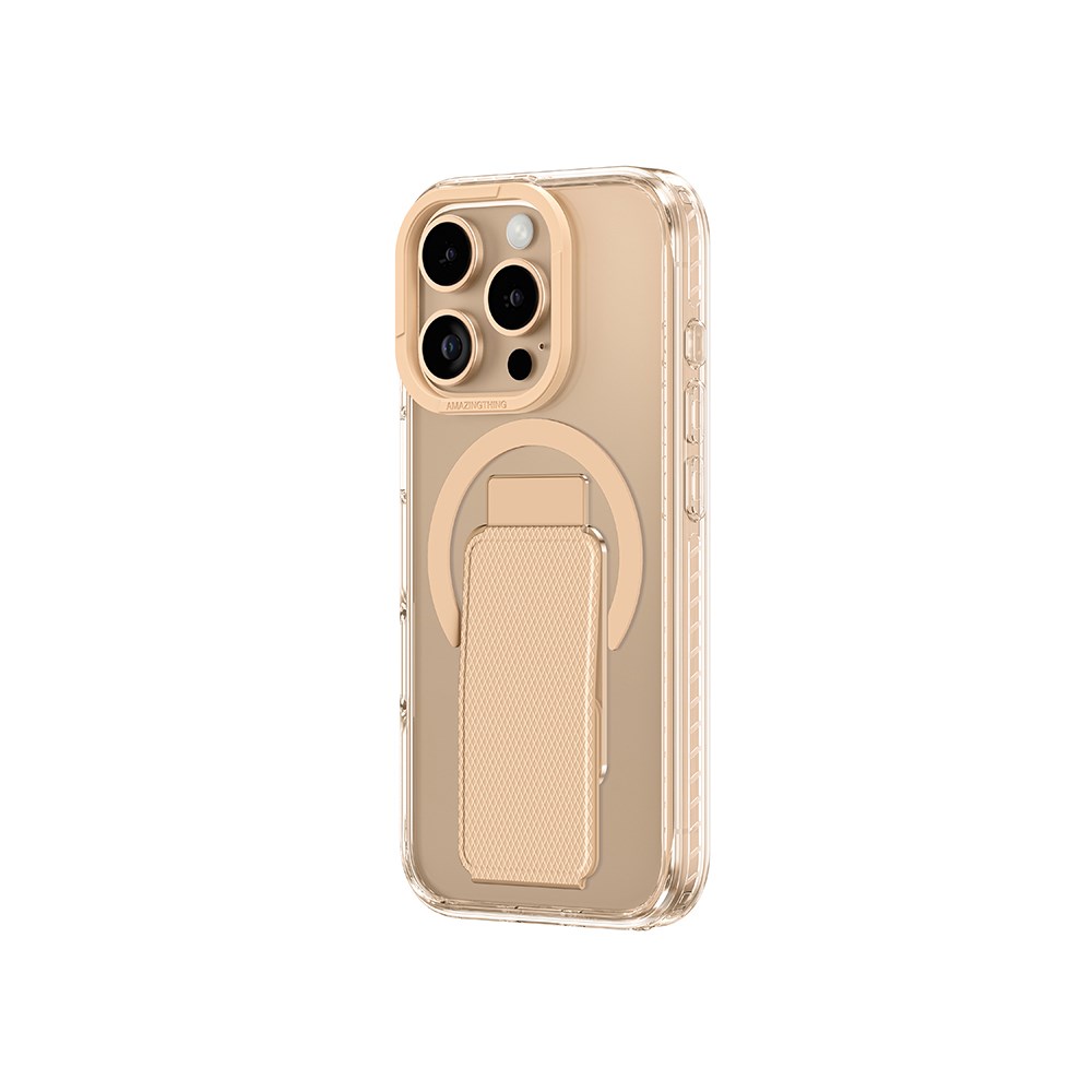 Apple iPhone 16 Pro Max Kılıf M-safe Şarj Özellikli Standlı Amazingthing Titan Pro Plus Kapak