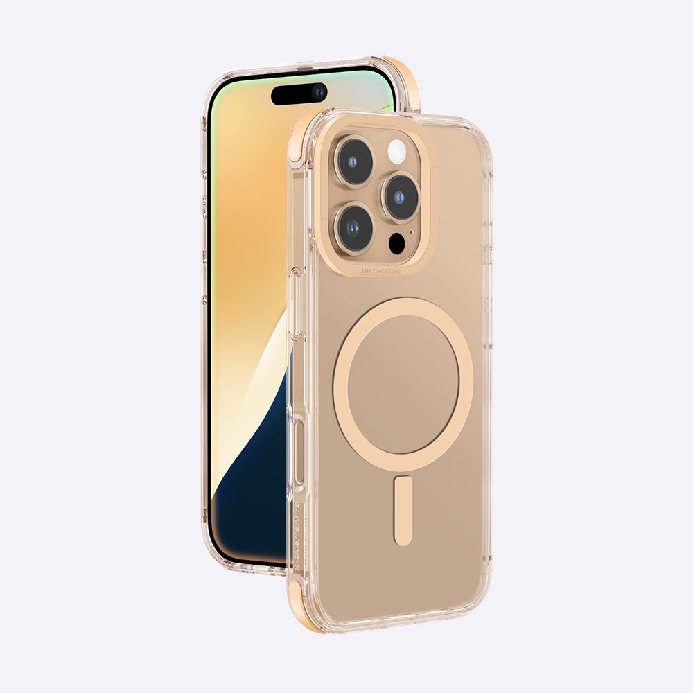 Apple iPhone 16 Pro Max Kılıf M-safe Şarj Özellikli Amazingthing Omni Serisi Kapak