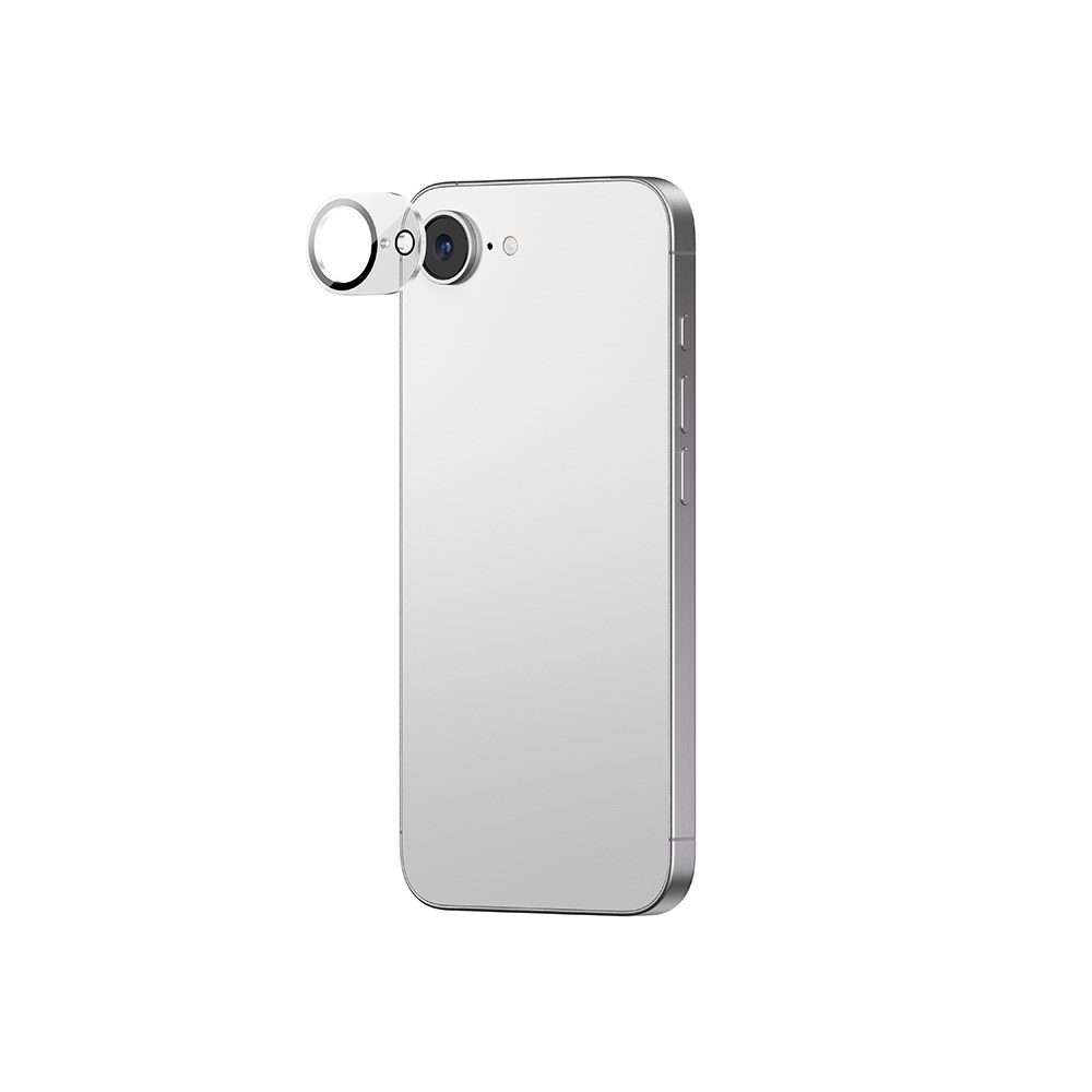 Apple iPhone 16E Amazingthing Anti Reflective Kamera Lens Koruyucu + Kolay Uygulama Aparatlı