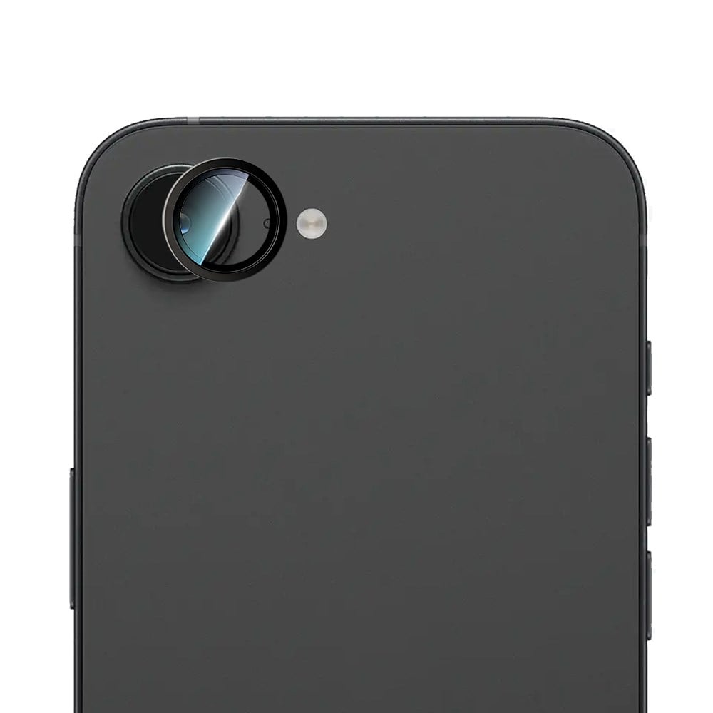 Apple iPhone 16E CaseWorld Alloy Serisi Oleofobik Anti Reflective Kamera Lens Koruyucu