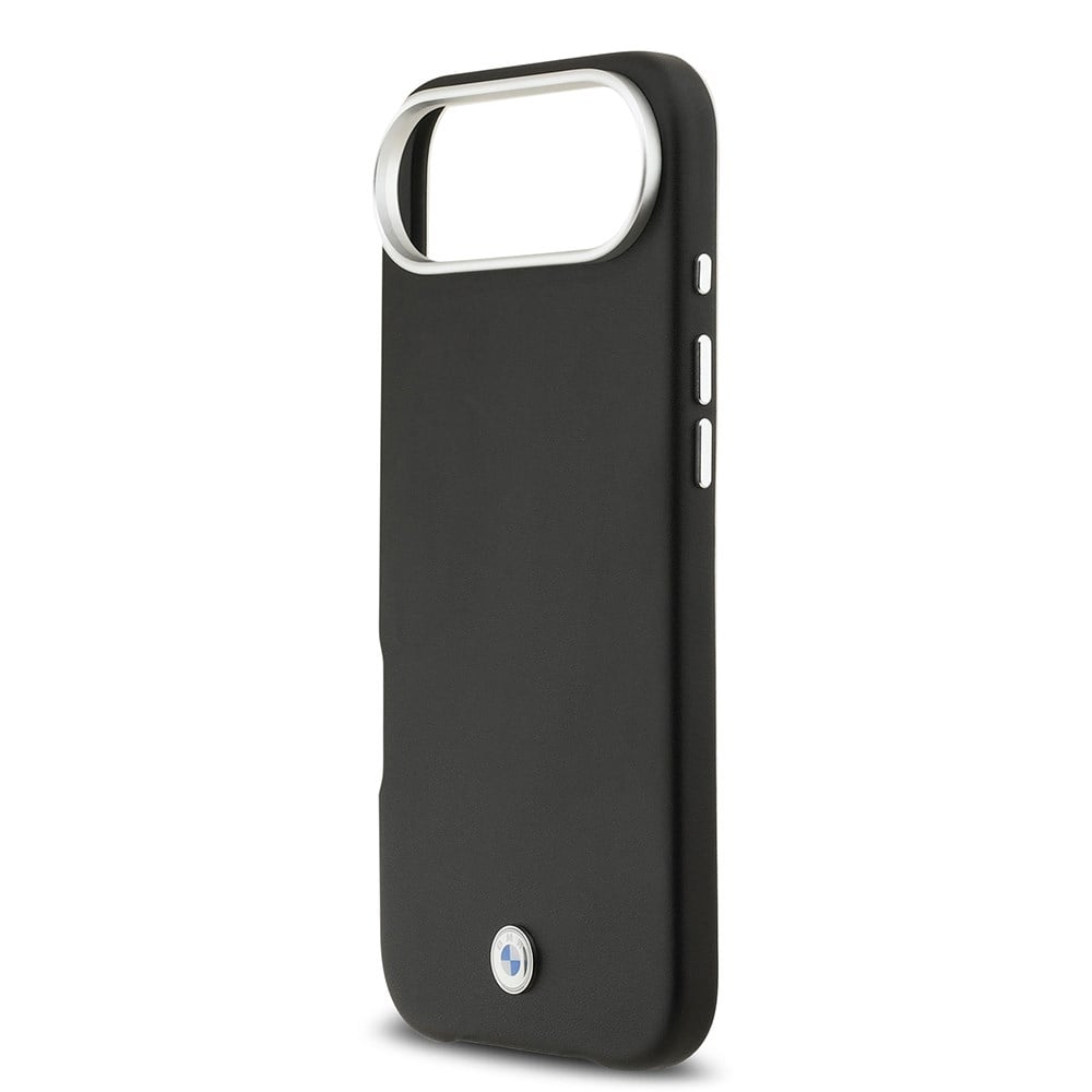 Apple iPhone 17 Air Kılıf BMW Orjinal Lisanslı M-safe Şarj Özellikli Metal Logolu Tam Kaplama Deri Kapak