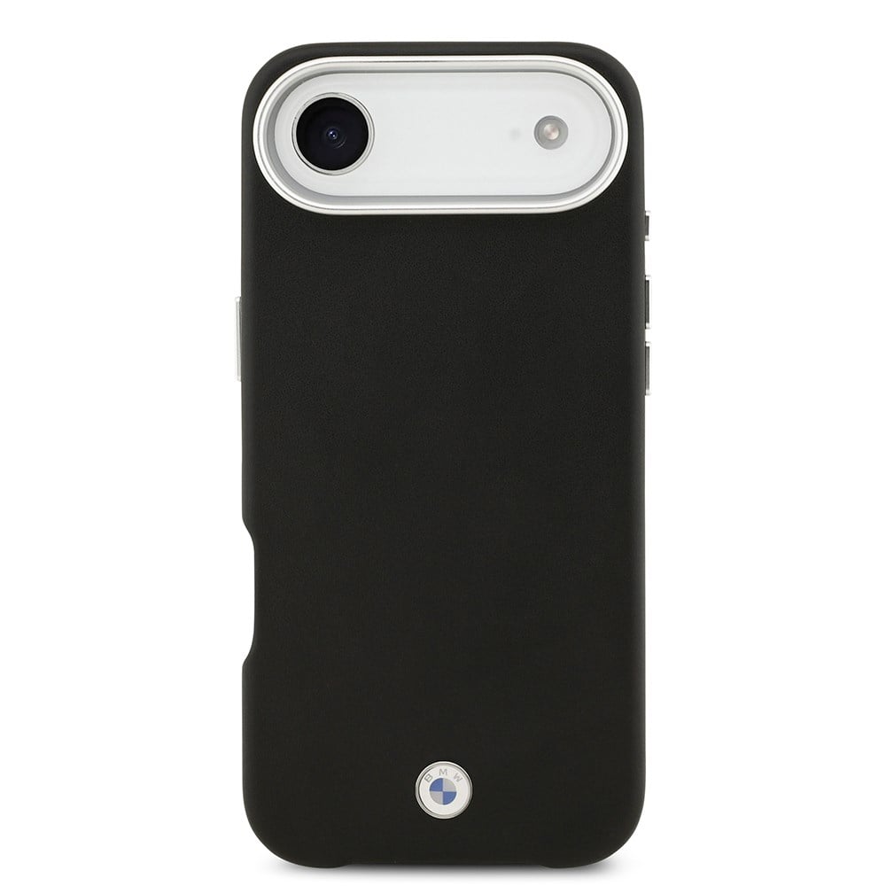 Apple iPhone 17 Air Kılıf BMW Orjinal Lisanslı M-safe Şarj Özellikli Metal Logolu Tam Kaplama Deri Kapak