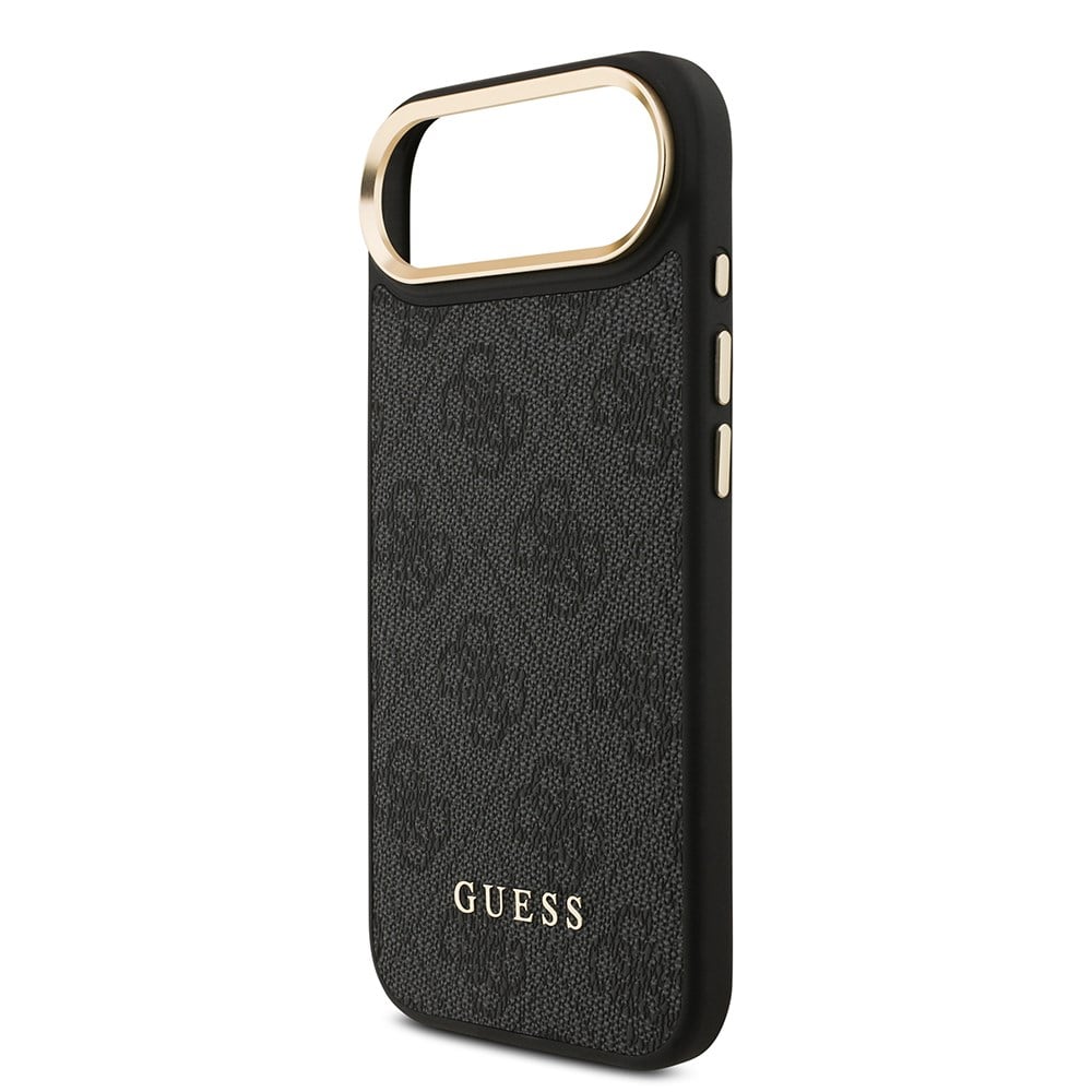 Apple iPhone 17 Air Kılıf Guess Orjinal Lisanslı M-safe Şarj Özellikli Askılı ve 4G Logo Kartlıklı Kapak