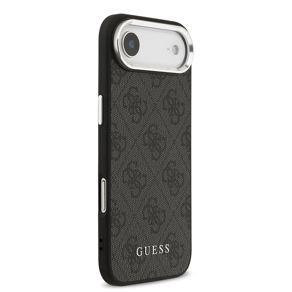 Apple iPhone 17 Air Kılıf Guess Orjinal Lisanslı M-safe Şarj Özellikli 4G Klasik Yazı Logolu Kapak