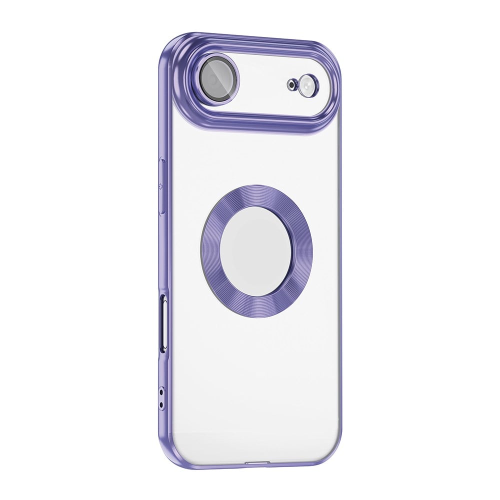 Apple iPhone 17 Air Kılıf Kamera Korumalı Logo Gösteren Zore Omega Kapak