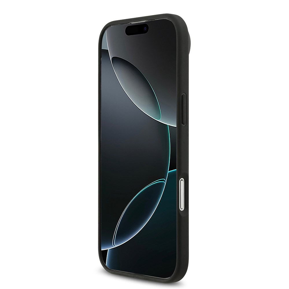 Apple iPhone 17 Air Kılıf Lacoste Orjinal Lisanslı M-safe Şarj Özellikli PU Pike Desenli Metal Logolu Kartlıklı Kapak