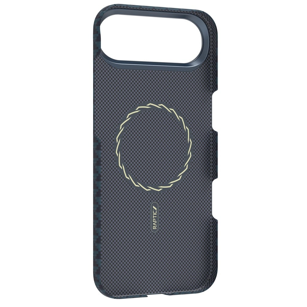 Apple iPhone 17 Air Kılıf M-safe Şarj Özellikli Raptic Aramid Skin Origin Serisi Kapak