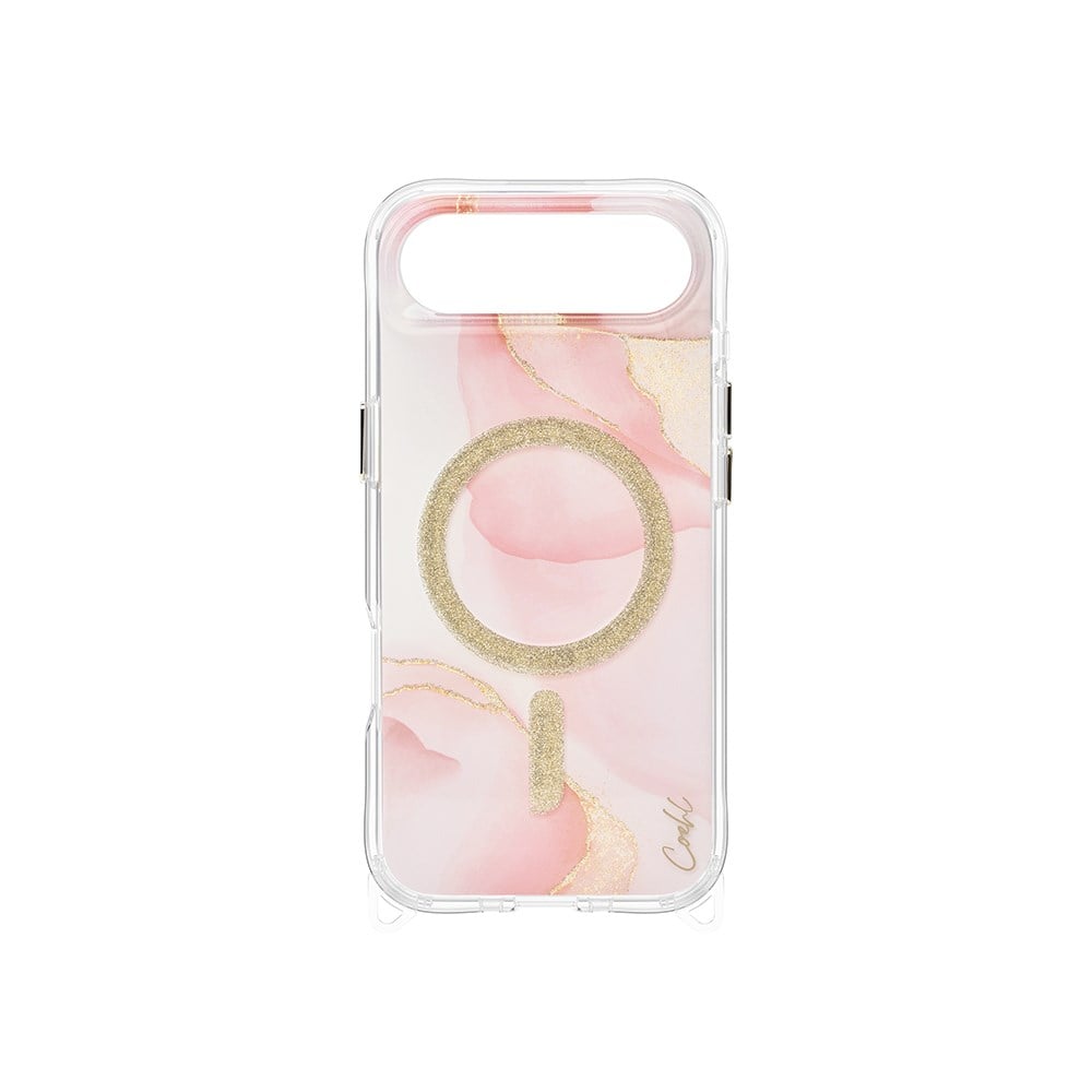 Apple iPhone 17 Air Kılıf M-safe Şarj Özellikli Simli Magnetik Coehl Aeris Kapak