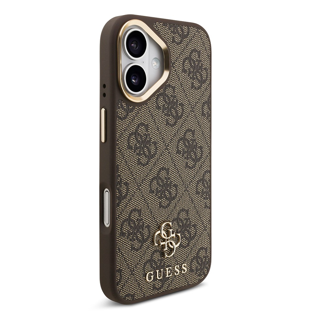 Apple iPhone 17 Guess Orjinal Lisanslı 4G ve Yazı Logolu Kılıf + Ekran Koruyucu + Lens Koruyucu 3in1 Aksesuar Seti