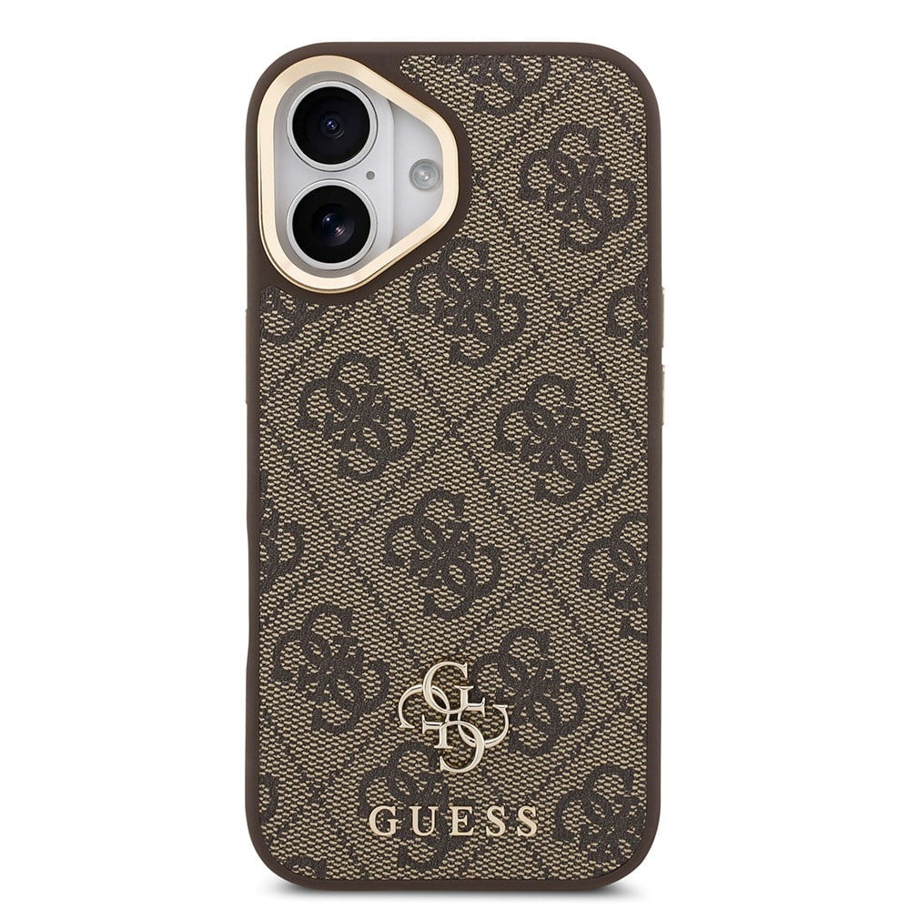 Apple iPhone 17 Guess Orjinal Lisanslı 4G ve Yazı Logolu Kılıf + Ekran Koruyucu + Lens Koruyucu 3in1 Aksesuar Seti