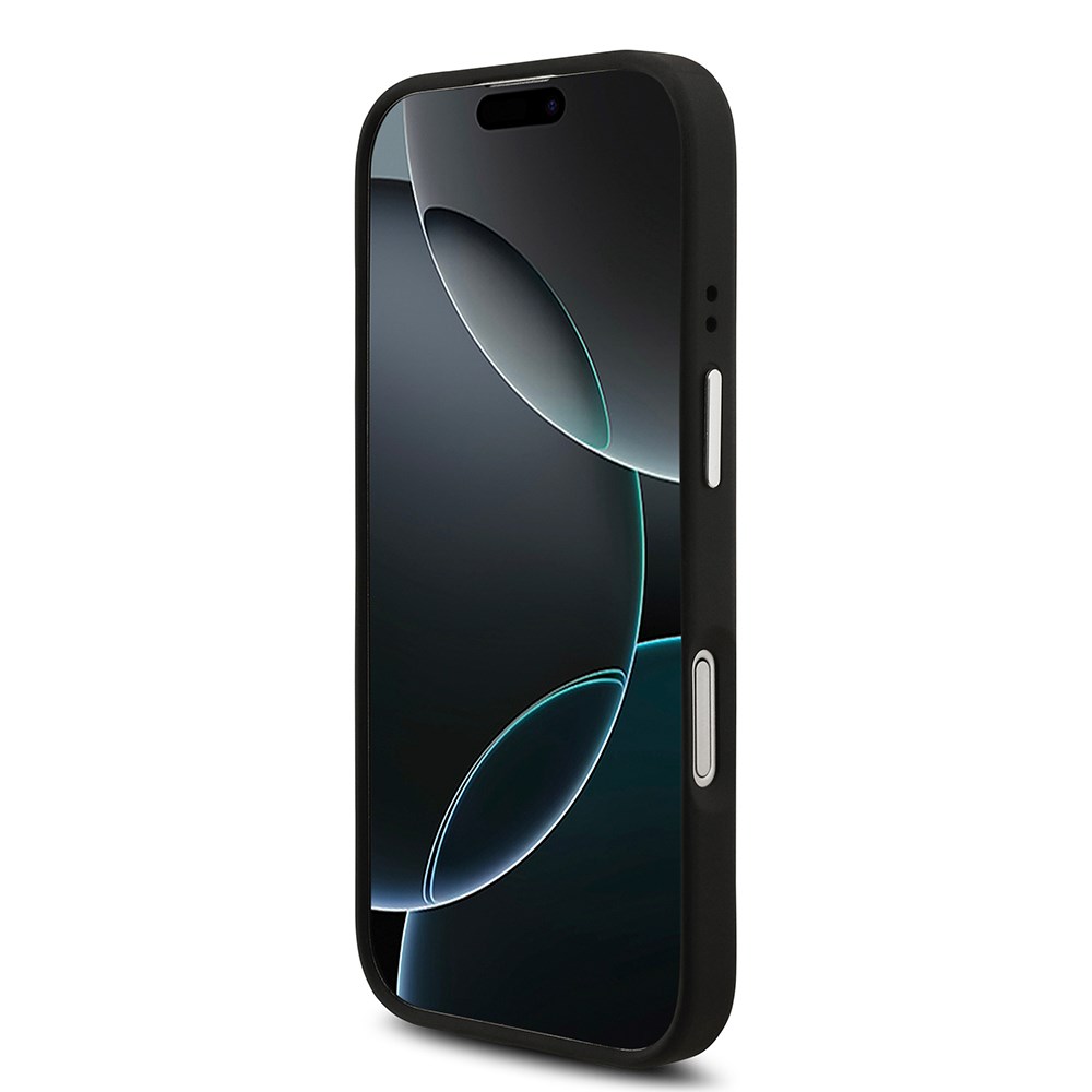 Apple iPhone 17 Kılıf Guess Orjinal Lisanslı PU Deri 4G Büyük Metal Logo Dizaynlı Kapak
