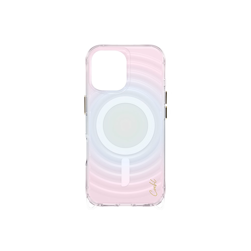 Apple iPhone 17 Kılıf M-safe Şarj Özellikli Renk Geçişli Coehl Vela Kapak