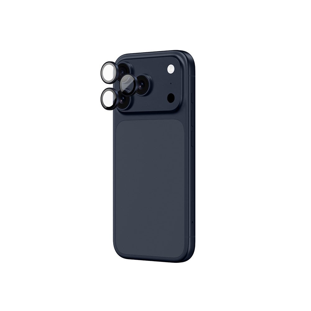 Apple iPhone 17 Pro Amazingthing Titan Safir Kamera Lens Koruyucu + Kolay Uygulama Aparatlı