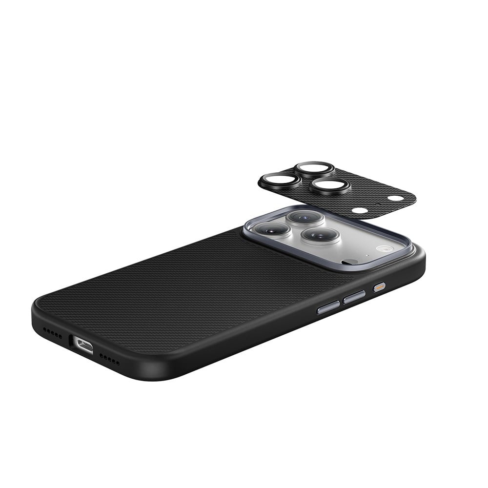 Apple iPhone 17 Pro Benks ArmorWarrior Serisi 600D Kevlar Kamera Lens Koruyucu