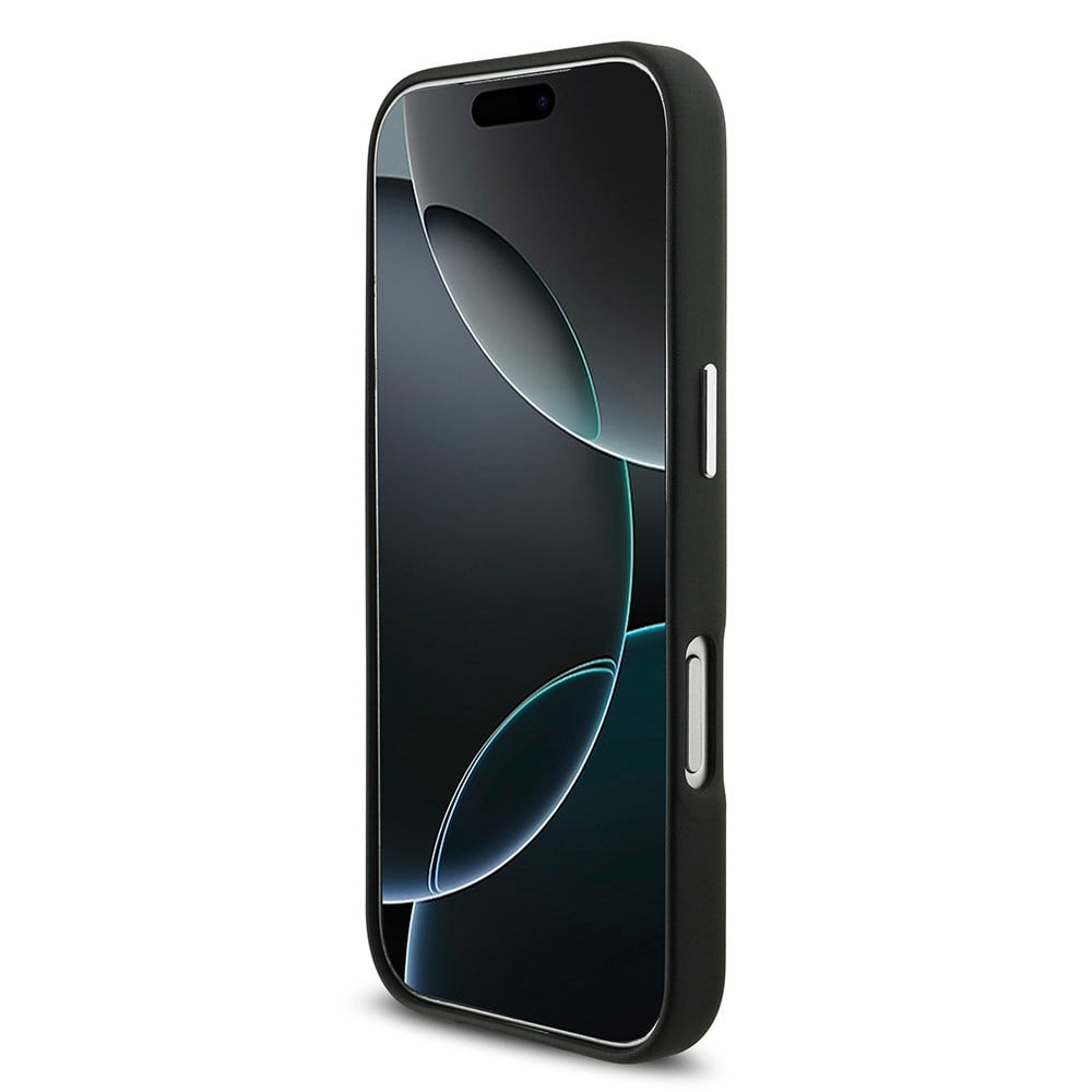 Apple iPhone 17 Pro Kılıf Aston Martin Orjinal Lisanslı M-safe Şarj Özellikli Metal Logolu PU Deri Kapak
