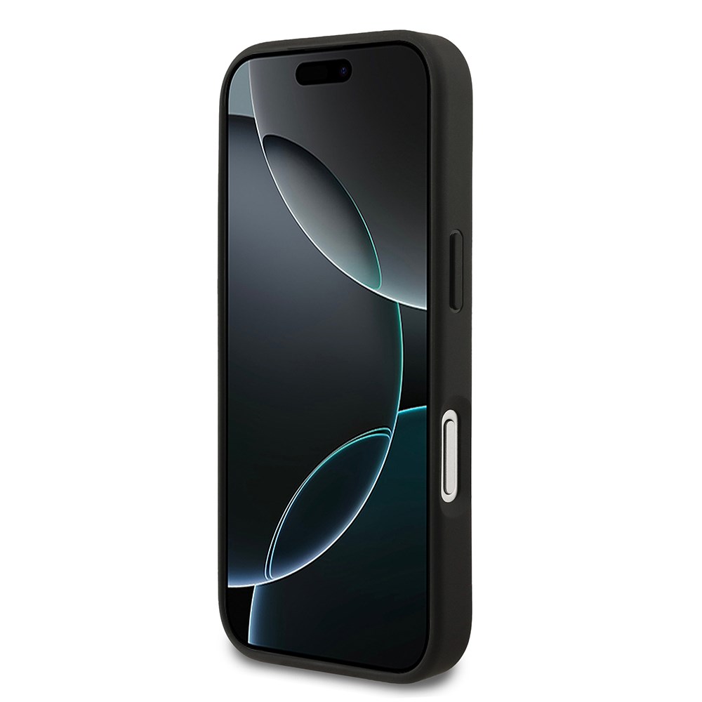 Apple iPhone 17 Pro Kılıf Lacoste Orjinal Lisanslı M-safe Şarj Özellikli PU Pike Desenli Metal Logolu Kartlıklı Kapak