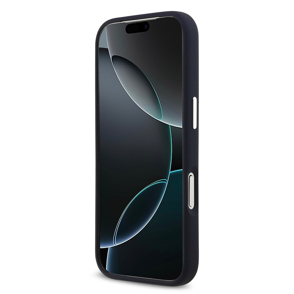 Apple iPhone 17 Pro Kılıf Lacoste Orjinal Lisanslı M-safe Şarj Özellikli İkonik Logolu Metal Kamera Çerçeveli Silikon Kapak