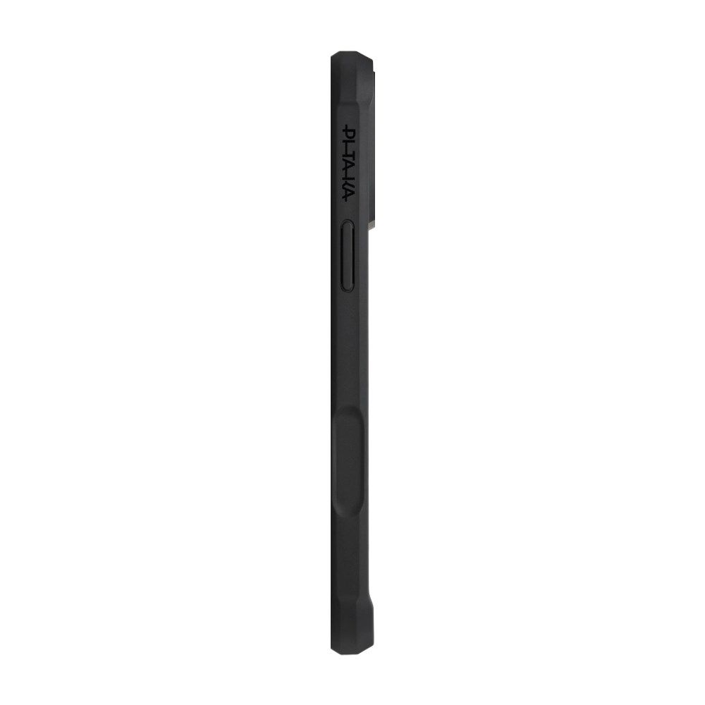 Apple iPhone 17 Pro Kılıf M-safe Şarj Özellikli Pitaka Aramid Pro Guard Serisi Black-Gray Kapak