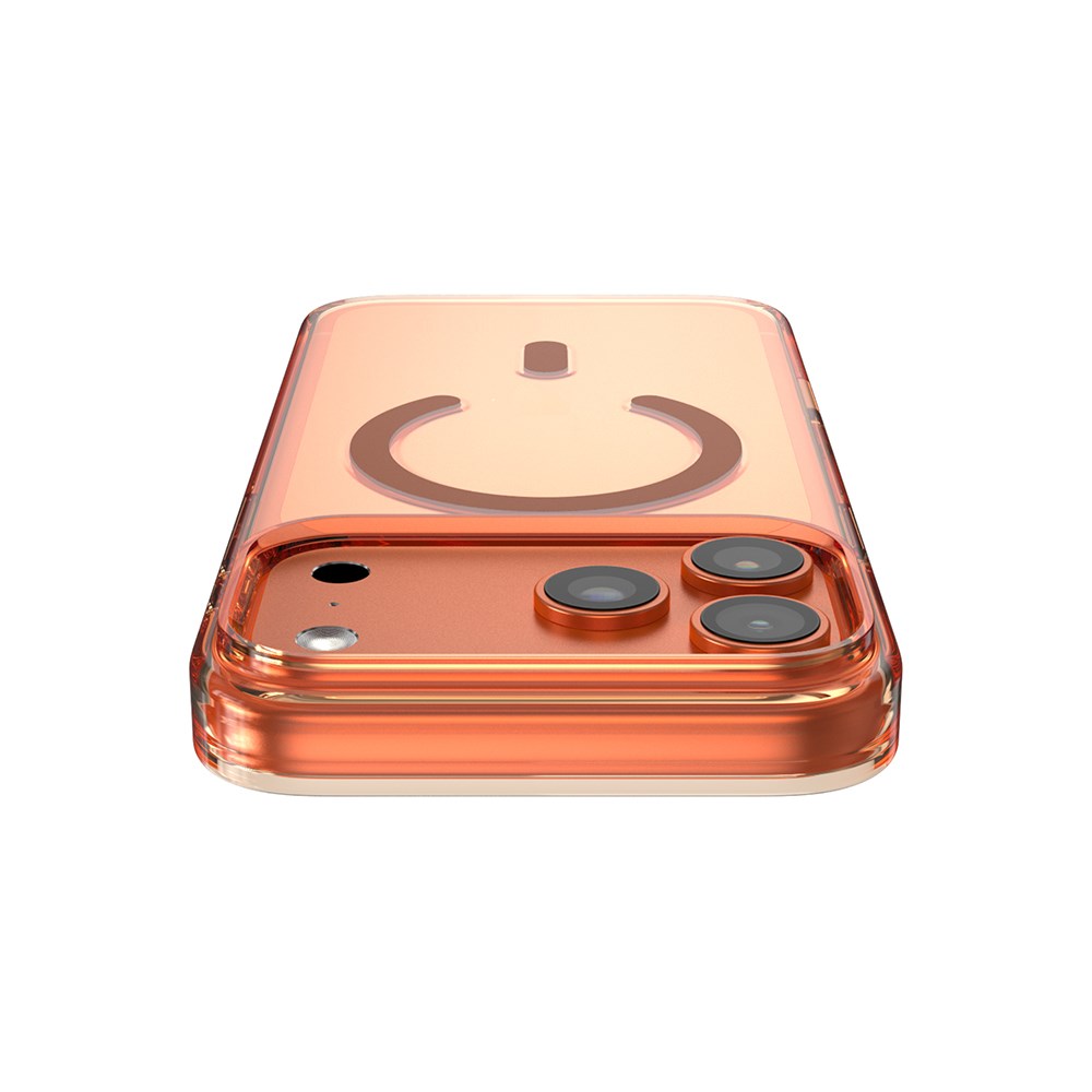 Apple iPhone 17 Pro Kılıf M-safe Şarj Özellikli O-Ring Şeffaf Kajsa Trans Shield Serisi Kapak