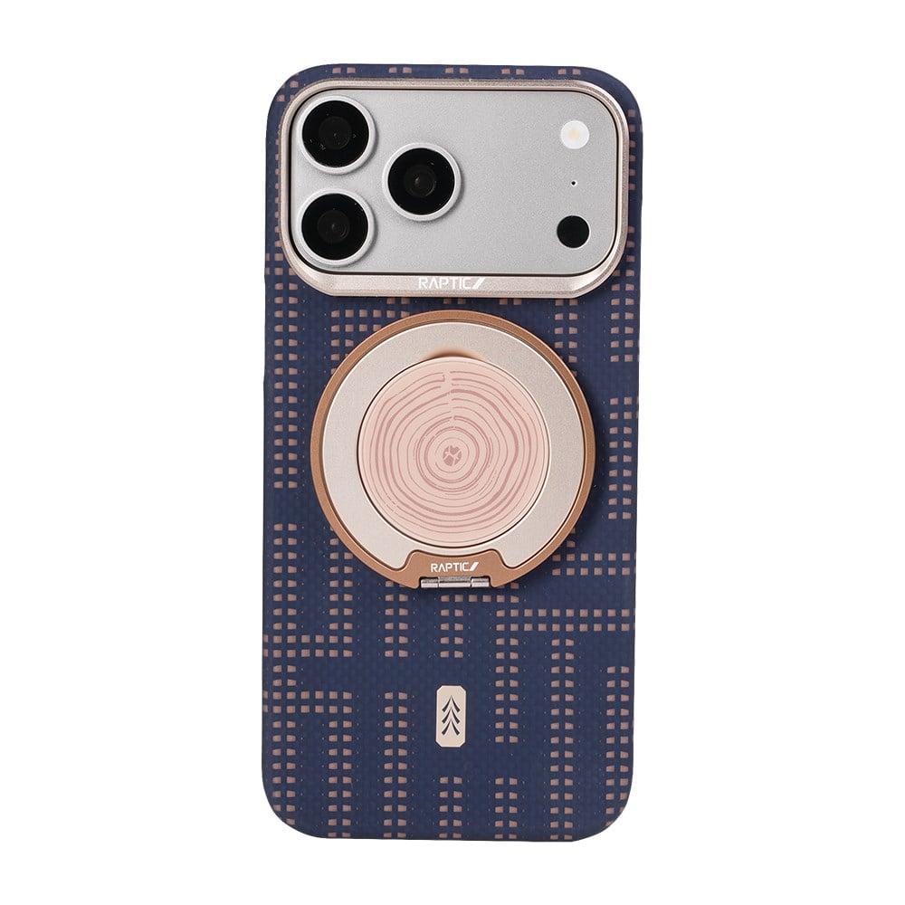 Apple iPhone 17 Pro Kılıf M-safe Şarj Özellikli Raptic Aramid Skin Serisi Kapak