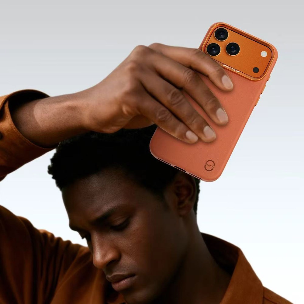 Apple iPhone 17 Pro Kılıf M-Safe Şarj Özellikli Polimerik Deri Raptic Urban Nano Kapak